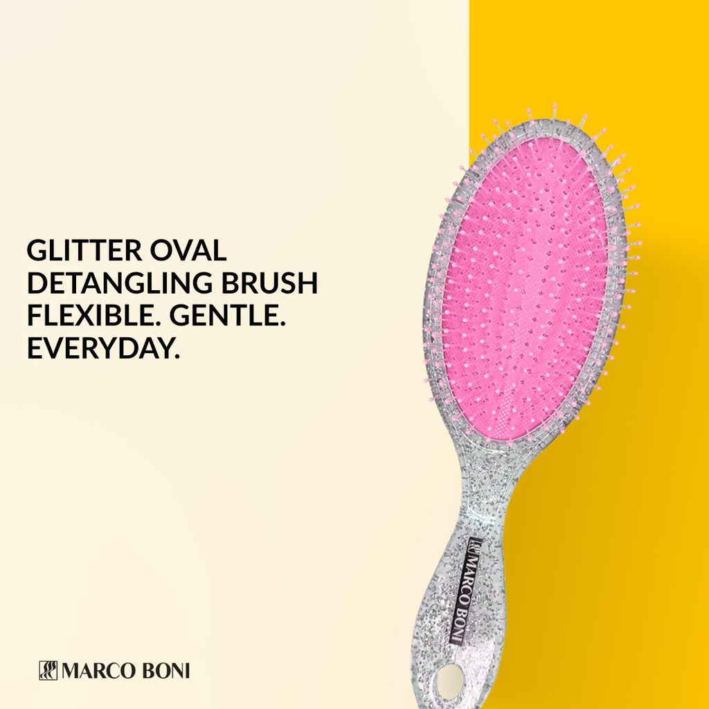 Glitter Detangler Oval Brush
