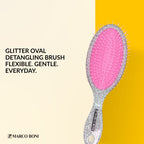Glitter Detangler Oval Brush
