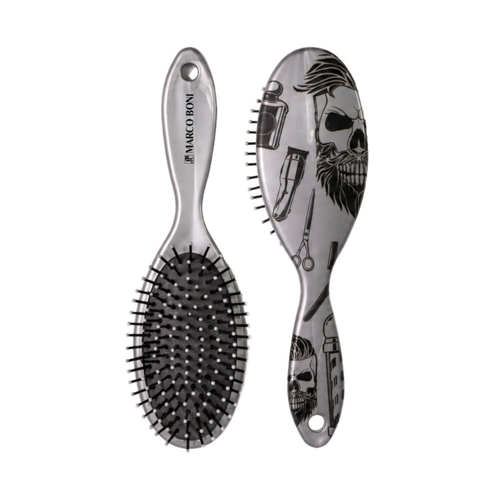 Skull Collection Oval Brush For Men