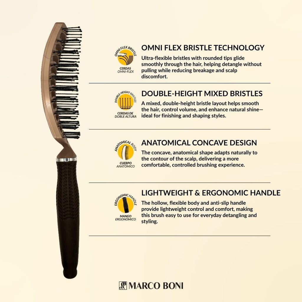 Kaddi Flex Vented Paddle Brush