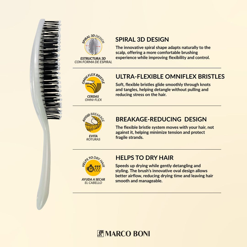 Spiral Oval Brush