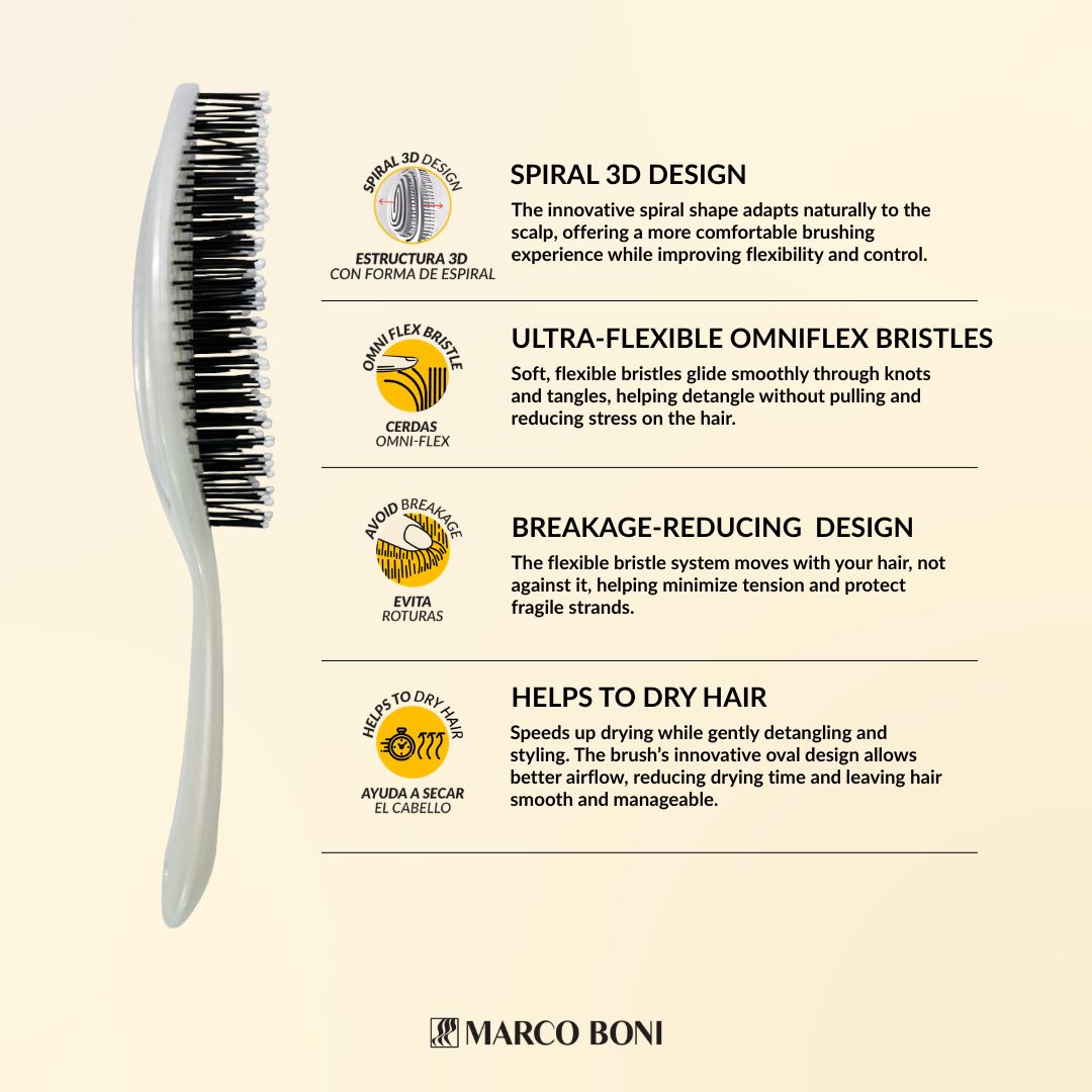 Spiral Oval Brush