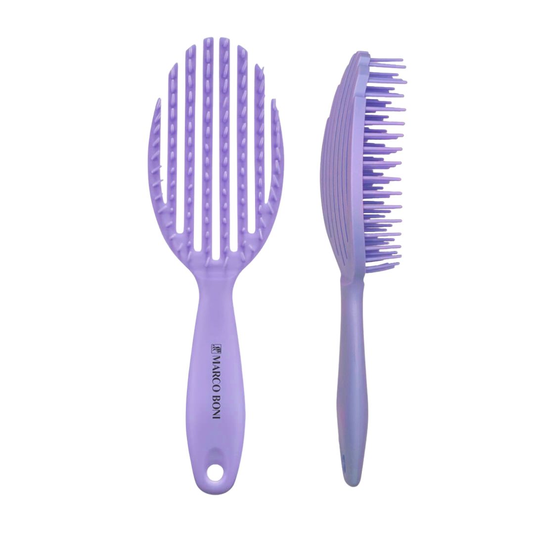 Tiers Oval Detangling Brush Soft Amethist
