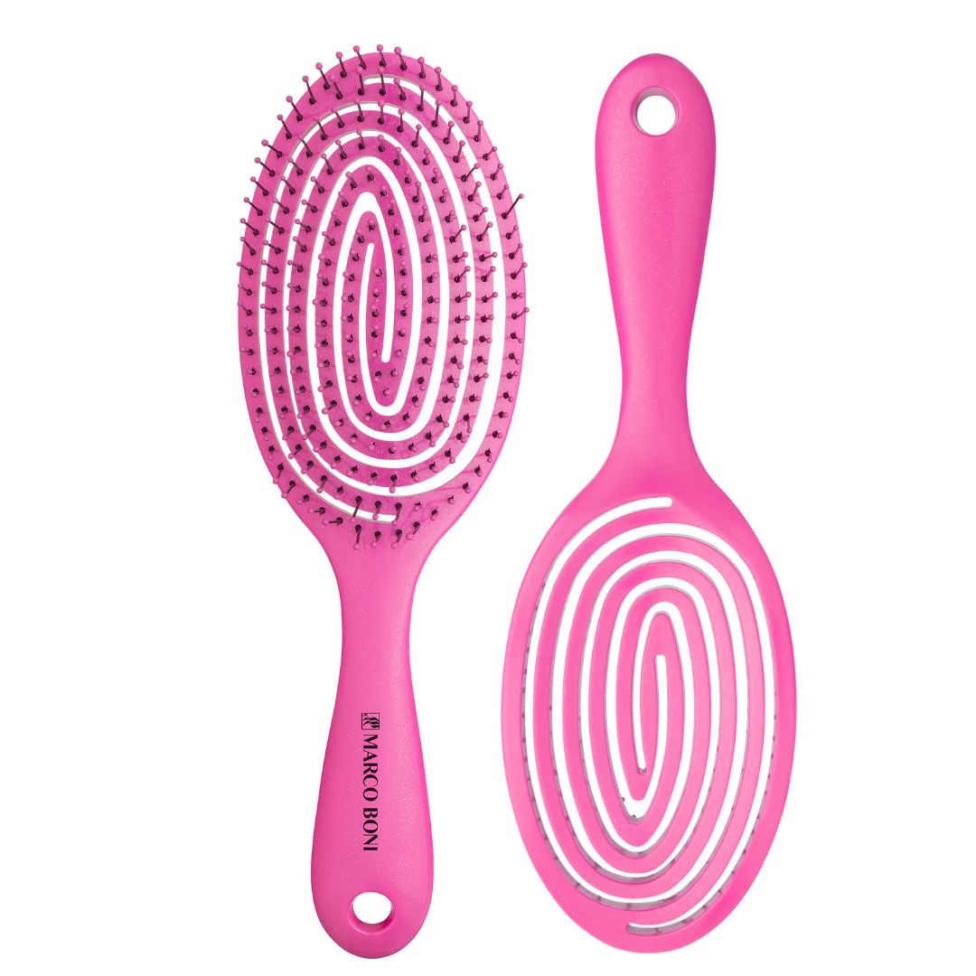 Espiral Oval Detangling & Styling Brush Pitaya Pink