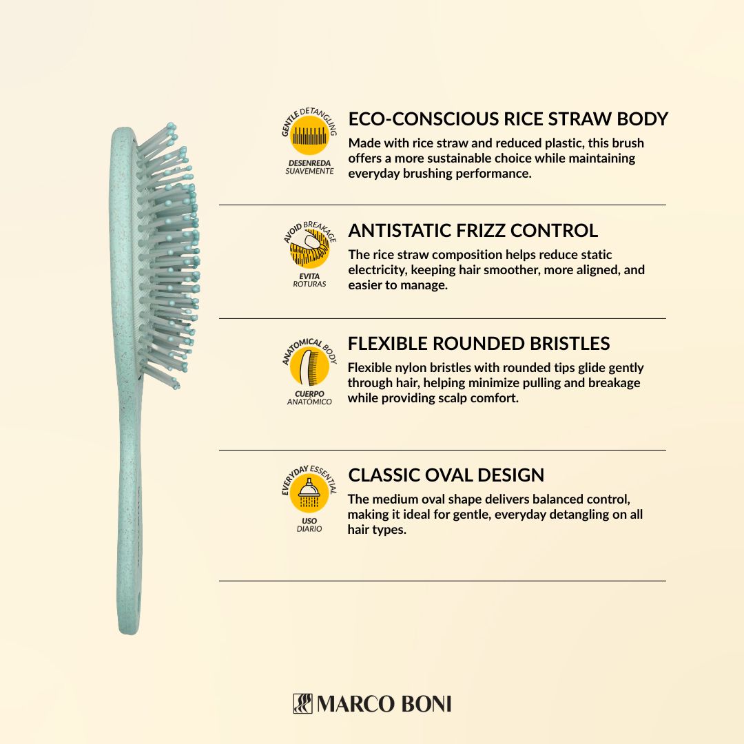 Rizzo Oval Brush Ipanema Breeze