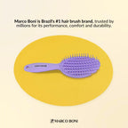 Tiers Oval Detangling Brush Soft Amethist