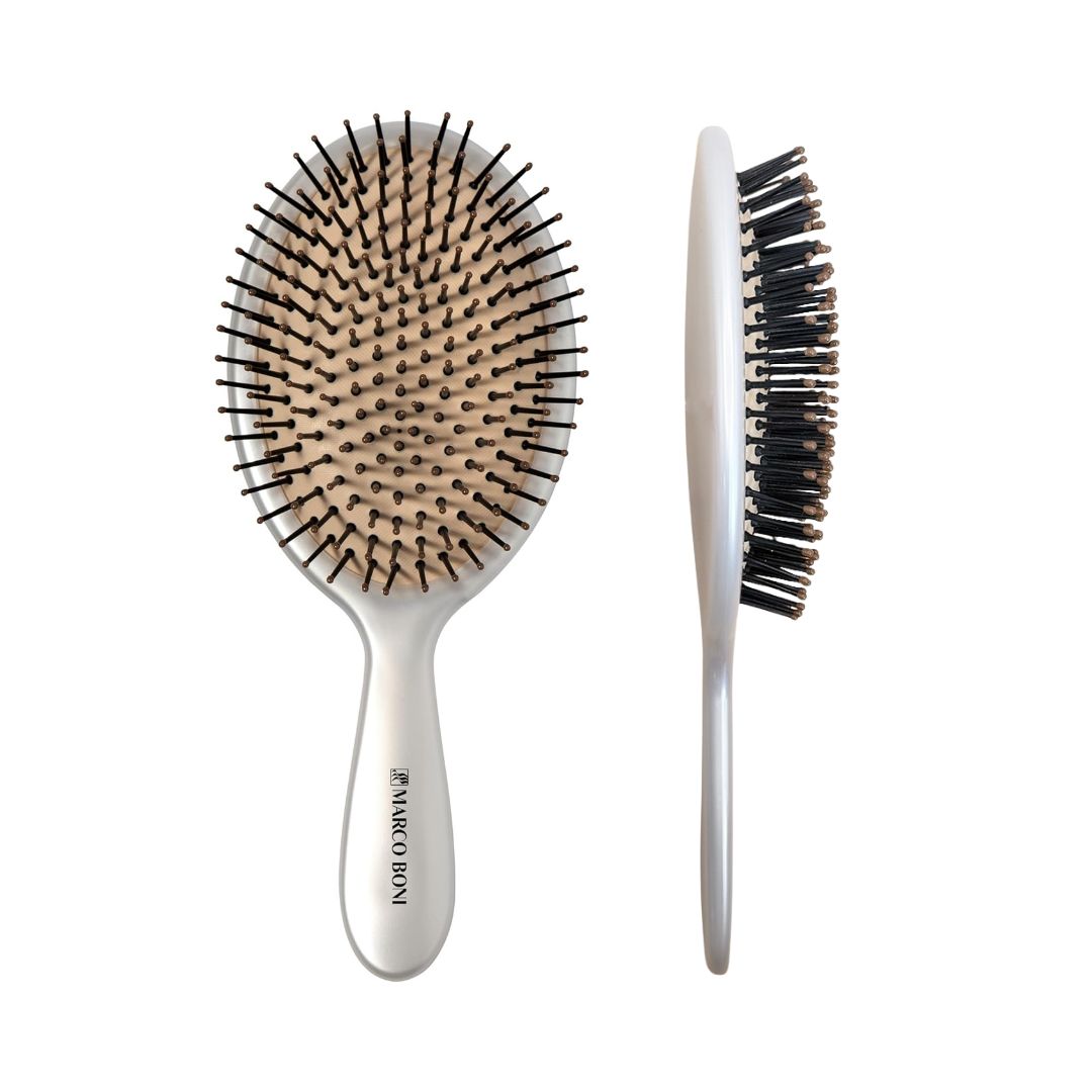 Athena Oval Extra Large Brush Pearl White