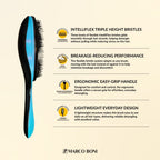 Hair Free Detangling Brush Paradise Blue