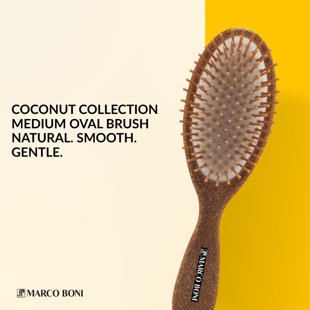 Coconut Collection Oval Brush
