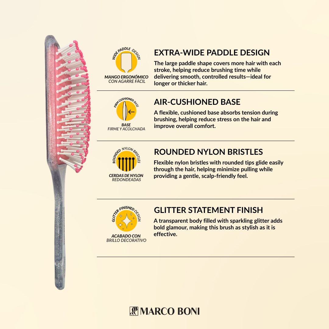 Diamond Large Paddle Brush