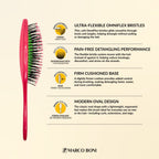 Lummy Oval Detangling Brush Goiaba