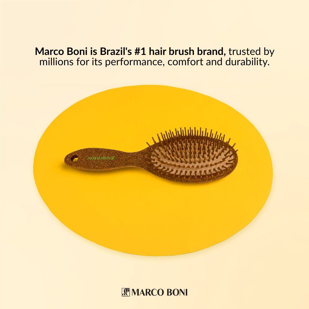 Coconut Collection Oval Brush