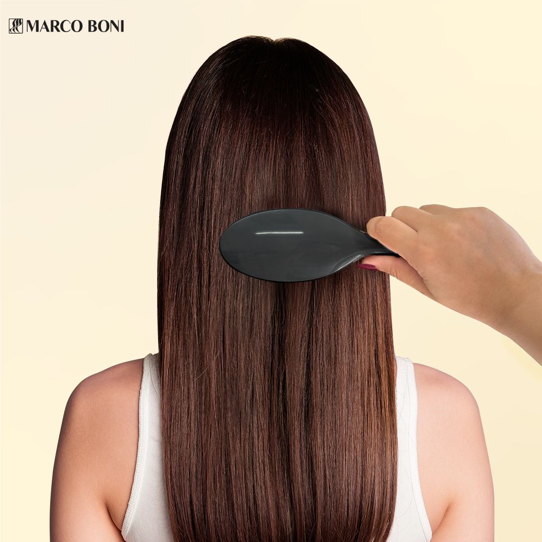 Essential Colletion Oval Brush Onyx Black