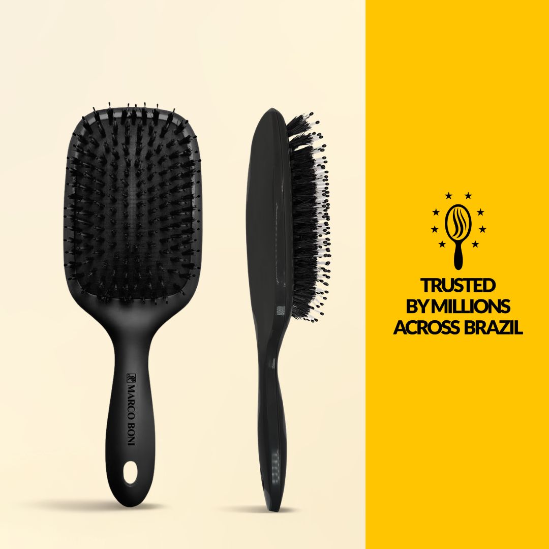 Essential Collection Paddle Brush Onyx Black